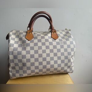 Louis Vuitton Damier Azur Speedy 30